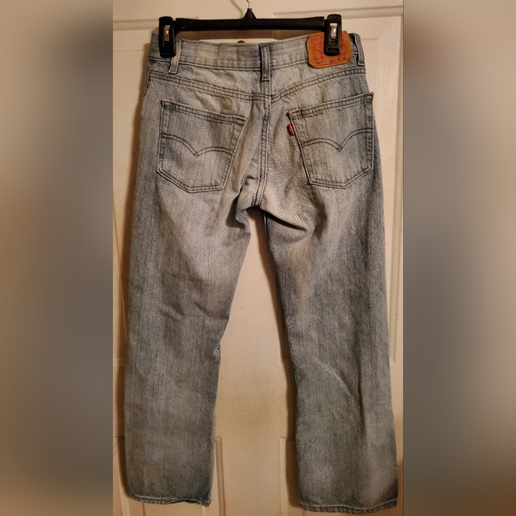 Levis 527 Bootcut Jeans, boys Size 16 - Picture 2 of 6